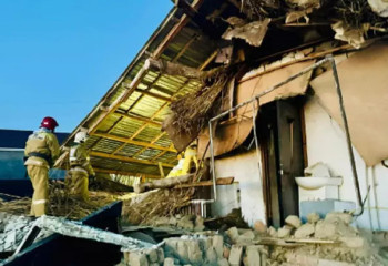 Қызылордада газ баллоны жарылды: 4 бала ауруханаға түсті