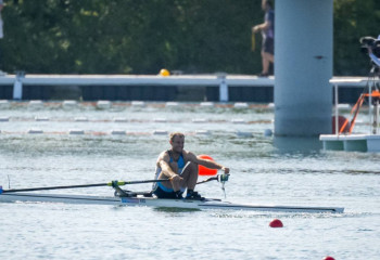 Kazakhstan’s rower finishes 1st in E/F semifinal of 2024 Olympics