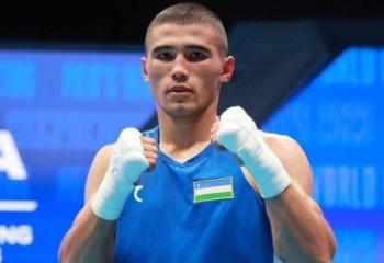 Өзбекстан атынан өнер көрсететін қазақ боксшы Олимпиадада алғашқы жеңісіне қол жеткізді