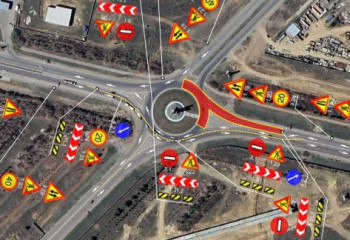 Астанада Тұран даңғылындағы жол учаскесі уақытша жабылады