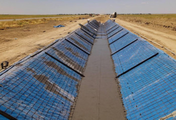 Түркістанда 68 млн текше метр су жинайтын жаңа су қоймасы салынып жатыр