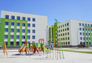 Астанада рекордты көлемде мектептер салынып жатыр