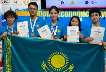 Казахстанские школьники завоевали еще пять международных медалей