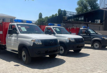 Жамбыл өңірінде орман шаруашылығы мекемелеріне жаңа техникалар берілді