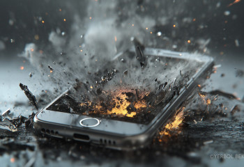 Китайский смартфон взорвался во время зарядки