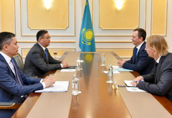 Мұрат Нұртілеу Эстония Елшісін қабылдады