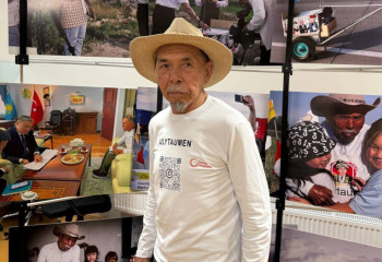 Марафоншы Сәрсенбай Қотырашов Қазақстаннан Қытайға жаяу саяхатқа аттанады