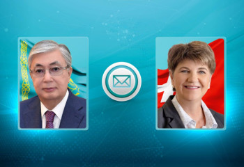 President of Kazakhstan sends congratulatory telegram on occasion of National Day of Switzerland