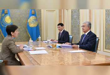 Новые подходы к финансированию социальной сферы представила Президенту Тамара Дуйсенова