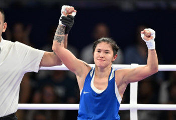 Боксерша Назым Кызайбай прошла в четвертьфинал Олимпийских игр в Париже