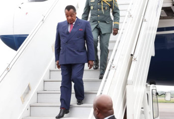 В Астану прибыл президент Конго Дени Сассу-Нгессо