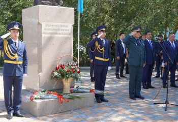 Сквер спасателей открыли в Семее