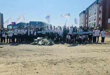 Елордада «Таза бейсенбі» акциясына 100 ерікті қатысты