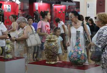 International exhibition of Chinese porcelain opened in Almaty