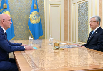 Мемлекет басшысы Роман Склярды қабылдады