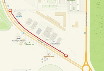 Тұран даңғылының учаскесі бірнеше күнге жабылады