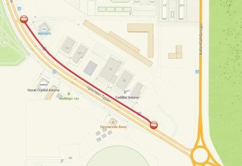 Участок проспекта Туран перекроют на несколько дней