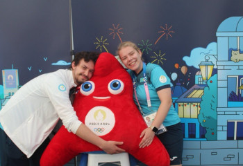 Қазақстандық мерген Константин Малиновский Париж Олимпиадасында сүйіктісіне сөз салды