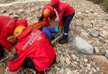 Тауда өзін жайсыз сезінген ресейлік турист тікұшақ көмегімен құтқарылды
