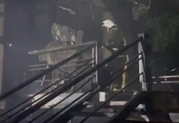 Алматыда 2 қабатты коттеджде өрт шықты