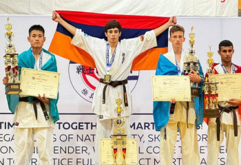 Призерами международных турниров стали юные каратисты области Абай