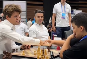 Нурасыл Примбетов бросил вызов Магнусу Карлсену: чем запомнился командный чемпионат мира в Астане