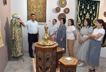 Современное искусство Узбекистана представили в Астане