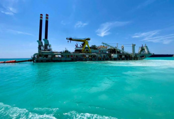 Құрық порты акваториясының түбін тереңдету жұмыстары басталды