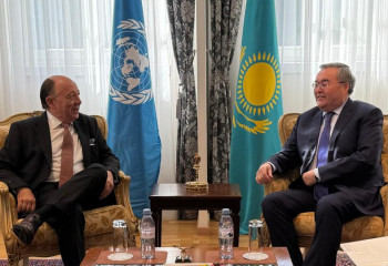 Permanent representative of Kazakhstan meets with chairman of  IAEA Board of Governors