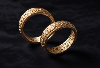 Украл золотые кольца: 