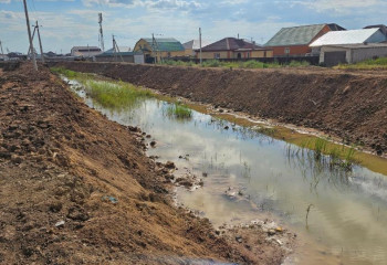 В Акмолинской области ведут работы по предупреждению паводка