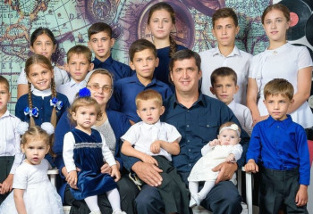 В семье петропавловцев Култышевых родился 19-й ребенок