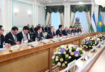 Қазақстанмен жүргізілген келіссөздер біздің ынтымақтастығымызды одан әрі кеңейтетініне сенемін – Мирзиёев