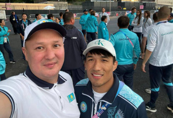 Ермек Маржықпаев спорт басқармасы басшысының қайтыс болуына байланысты көңіл айтты