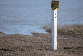 Для защиты столицы от паводковых вод 13,4 млн м³ воды из дамбы направили в озеро Майбалык