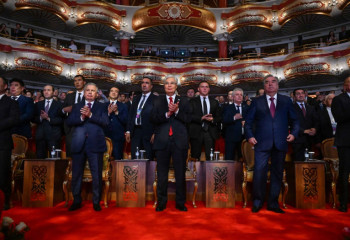 Главы государств Центральной Азии и Азербайджана посетили гала-концерт «Вечер дружбы»