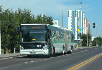 Бүгін Астанада 17 автобустың бағыты өзгереді