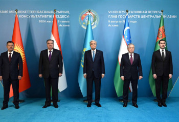 Тоқаев Орталық Азия президенттерін Ақордада қарсы алды