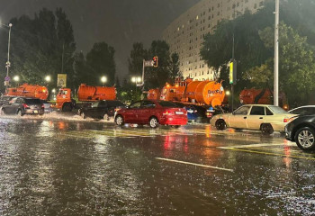 Столичный потоп: за два дня в Астане выпало осадков больше полуторамесячной нормы