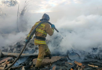 СҚО-да ауылдағы жазғы ас үй өртенді