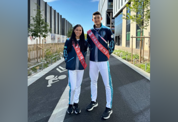 На закрытии Олимпиады флаг Казахстана пронесут Эльжана Таниева и Батырхан Толеугали