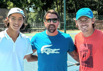 Теннисист из Караганды сыграл партию с 7-й ракеткой мира