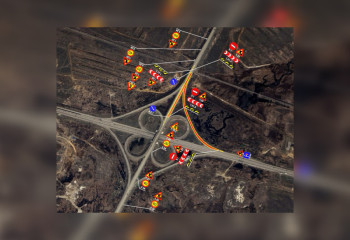 Вводится временное ограничение на участке среднего ремонта автодороги Р-10 «Обход Астаны»