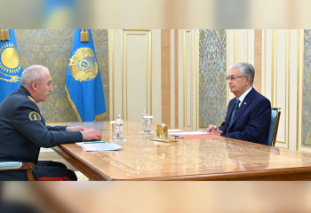Мемлекет басшысы Қорғаныс министрі Руслан Жақсылықовты қабылдады