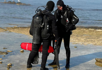 Ақтауда сүңгуірлер Каспий түбін тазалады