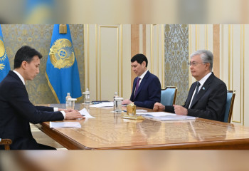 Tokayev receives Chairman of NAC Kazatomprom JSC
