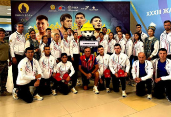 В Алматы встретили участников чемпионата мира по пожарно-спасательному спорту