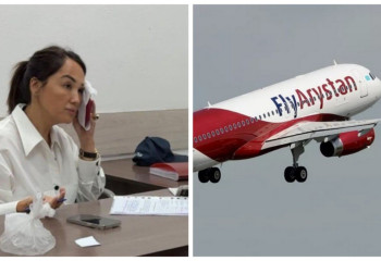 FlyАrystan-да тағы дау: Ләйлә Сұлтанқызы ұшақта оңбай жарақат алды