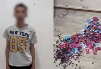 Алматыда полиция пәтерлердің бірінен АТС тапты