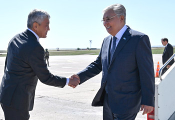 President Tokayev arrives in Karaganda region